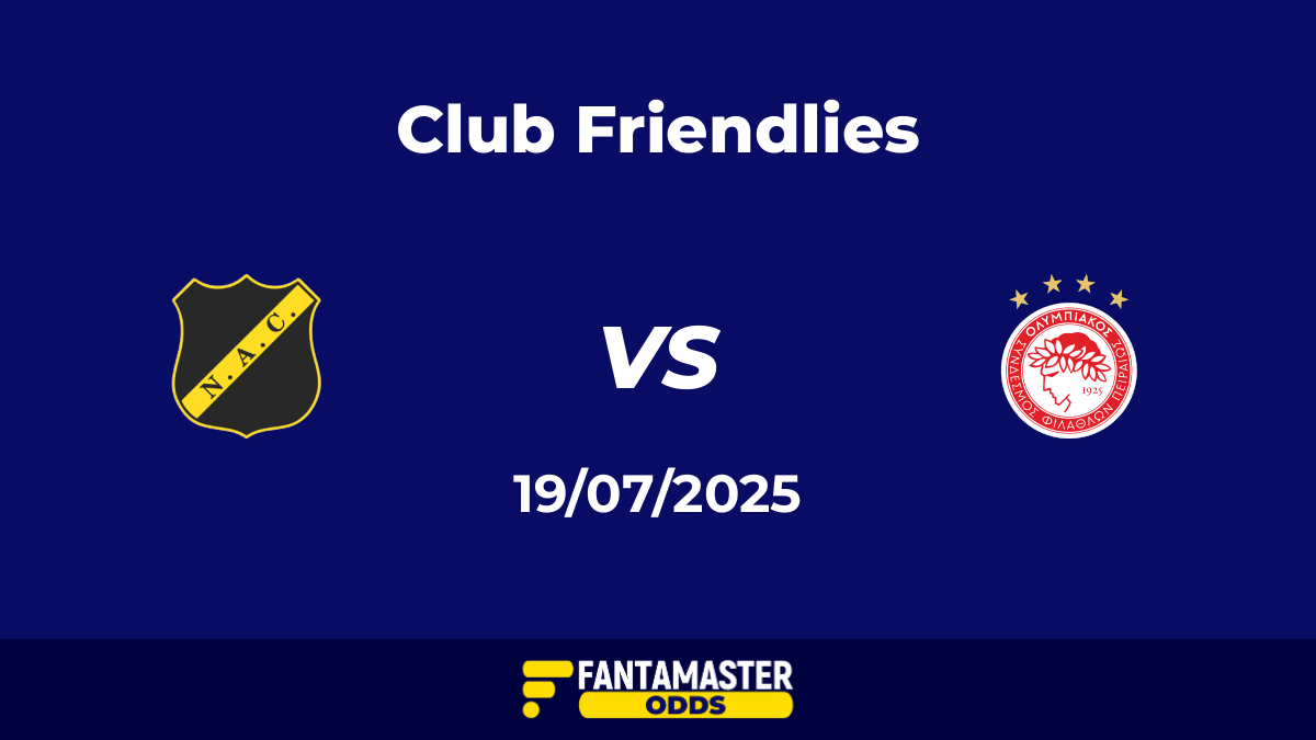 NAC Breda vs Olympiacos F.C. del 19/07/2025