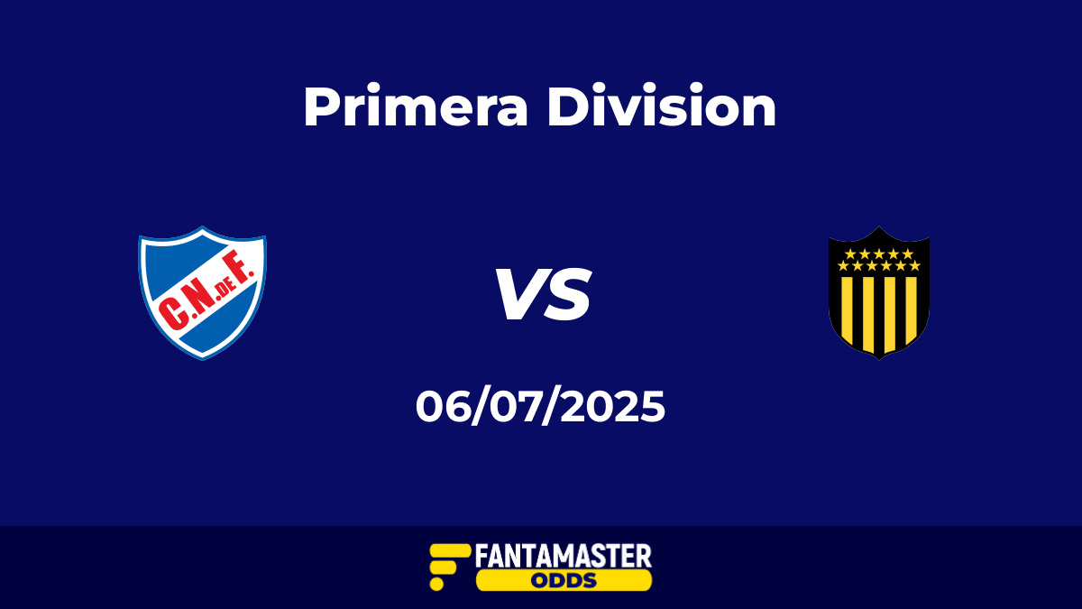 Nacional vs Peñarol del 06/07/2025