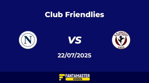 Napoli vs Arezzo del 22/07/2025