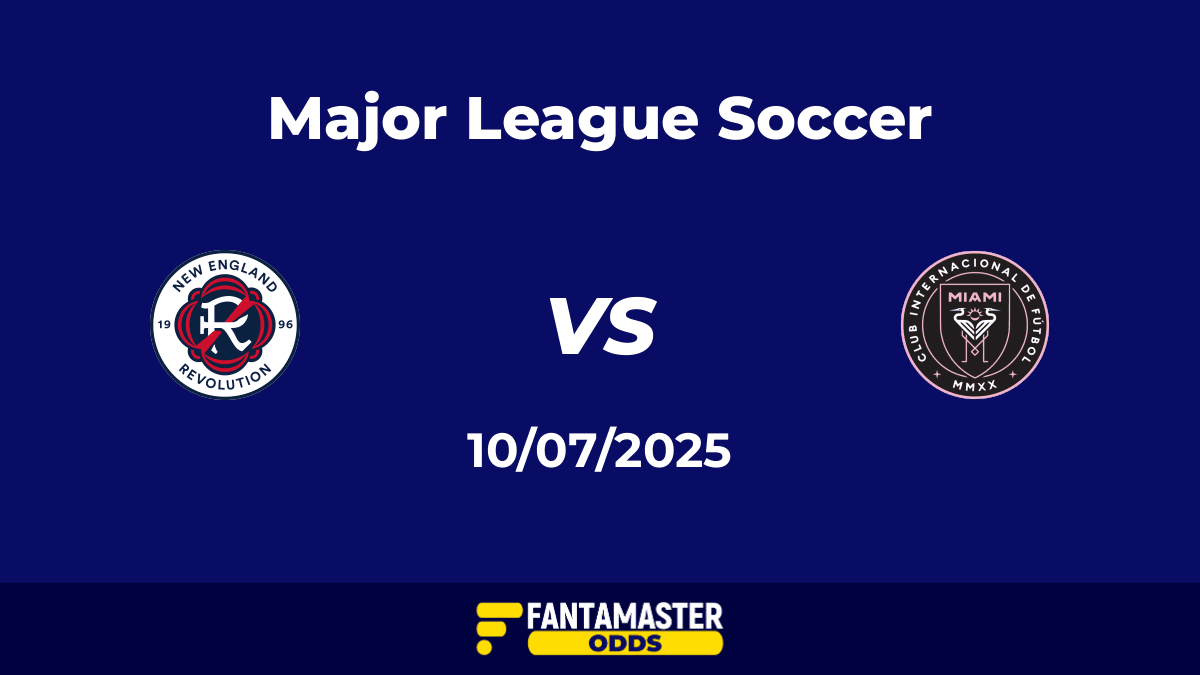 New England vs Inter Miami del 09/07/2025
