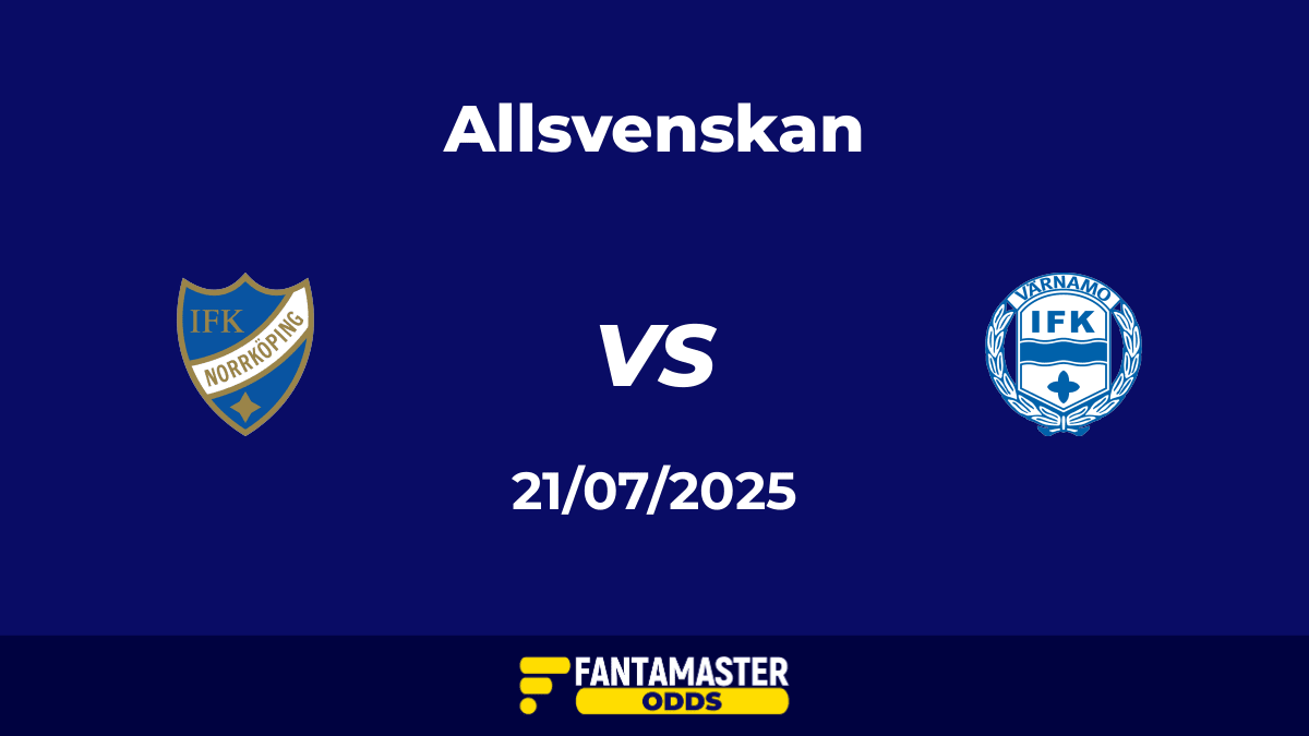 Norrköping vs Värnamo del 21/07/2025