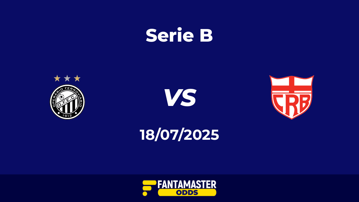 Operário PR vs CRB del 17/07/2025