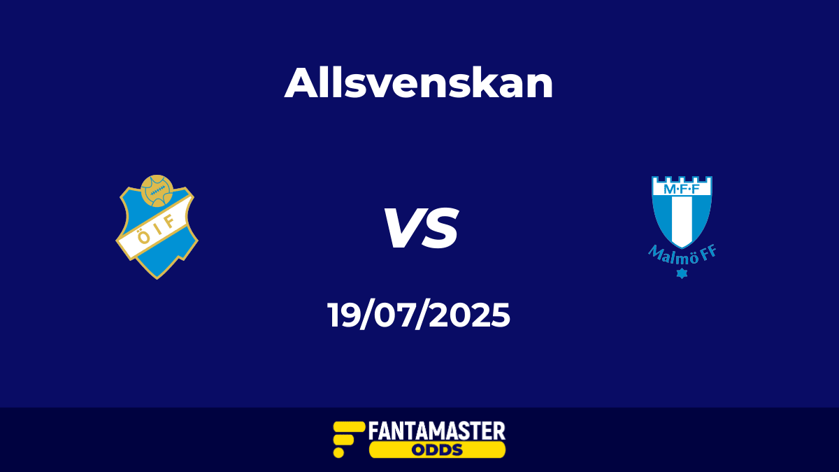 Öster vs Malmö FF del 19/07/2025