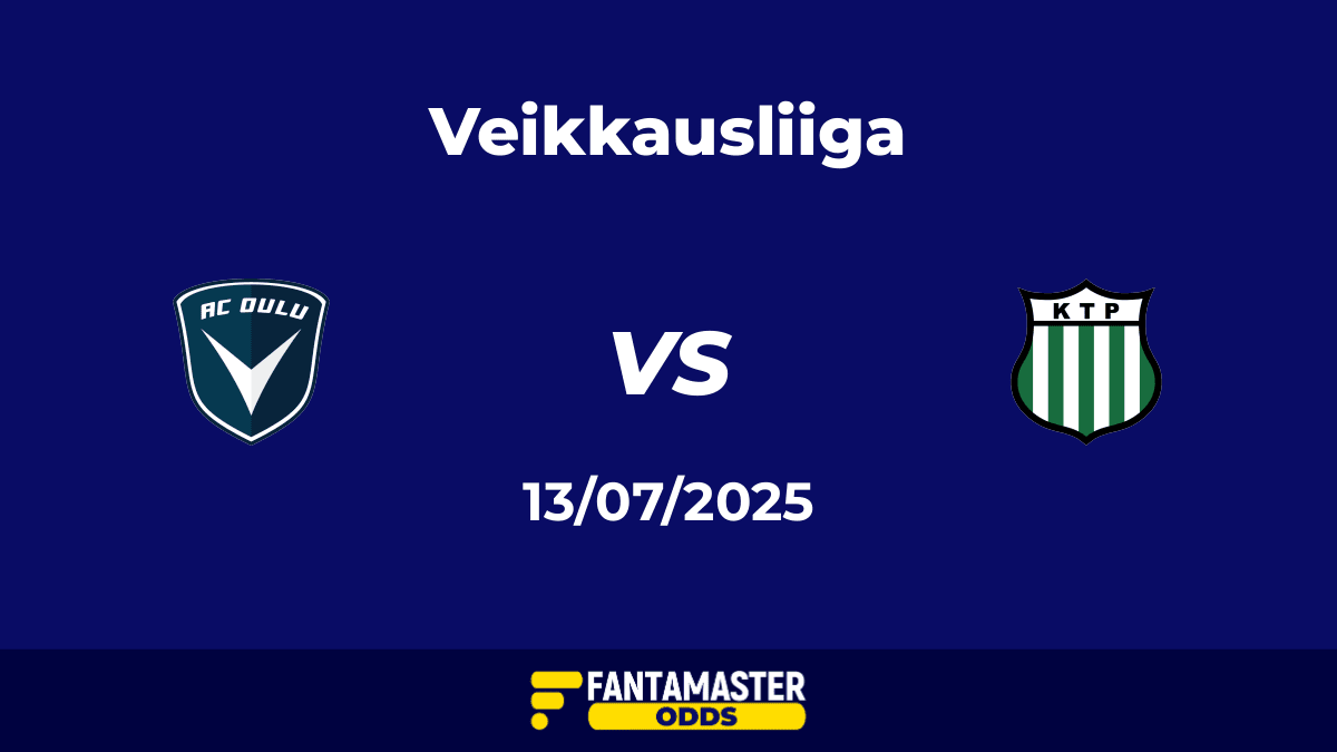 Oulu vs KTP del 13/07/2025