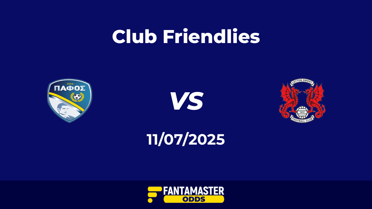 Paphos vs Leyton Orient del 11/07/2025