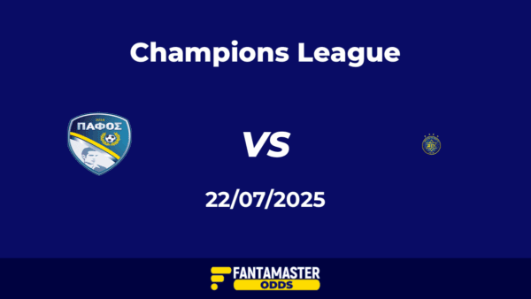 Paphos vs Maccabi Tel Aviv del 22/07/2025