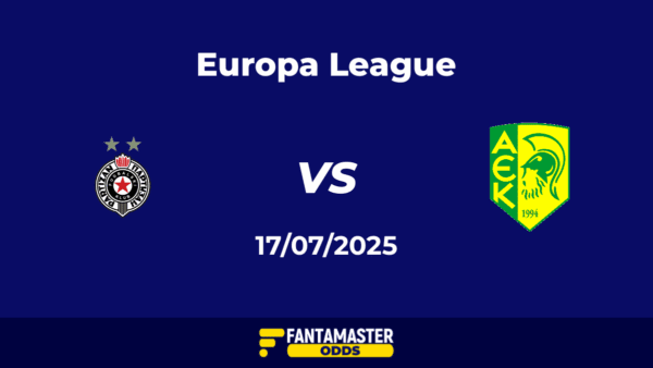 Partizan vs AEK Larnaca del 17/07/2025