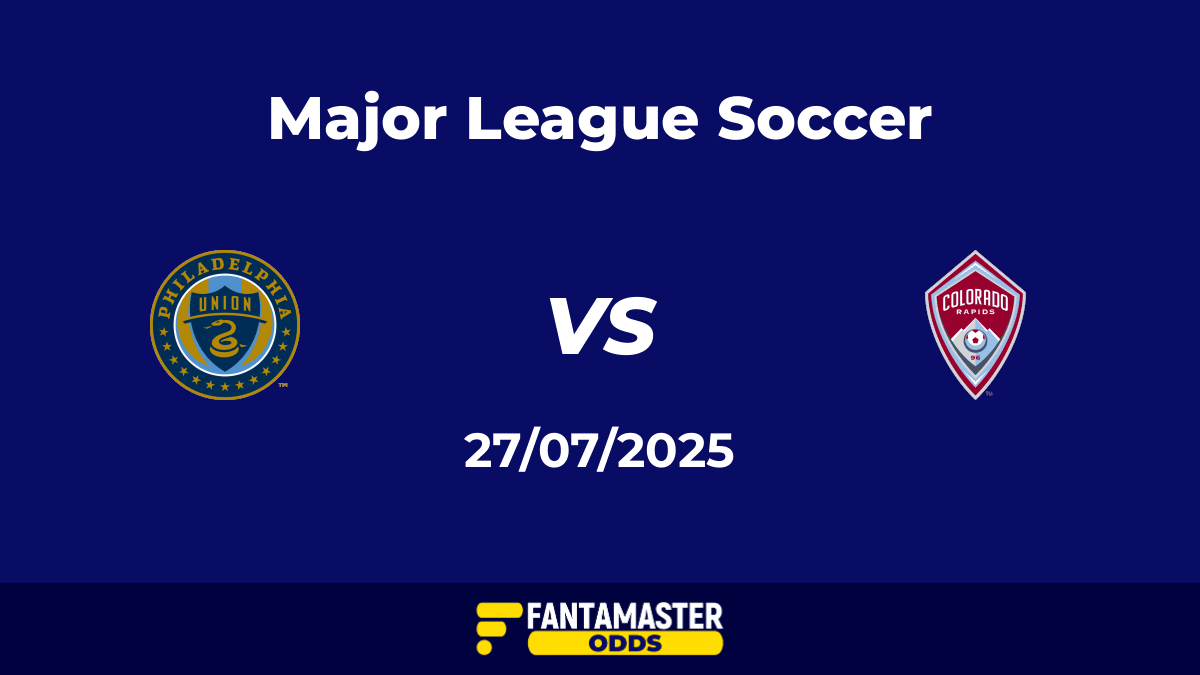 Philadelphia Union vs Colorado Rapids del 26/07/2025