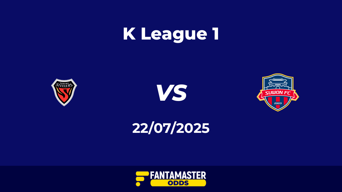 Pohang Steelers vs Suwon del 22/07/2025