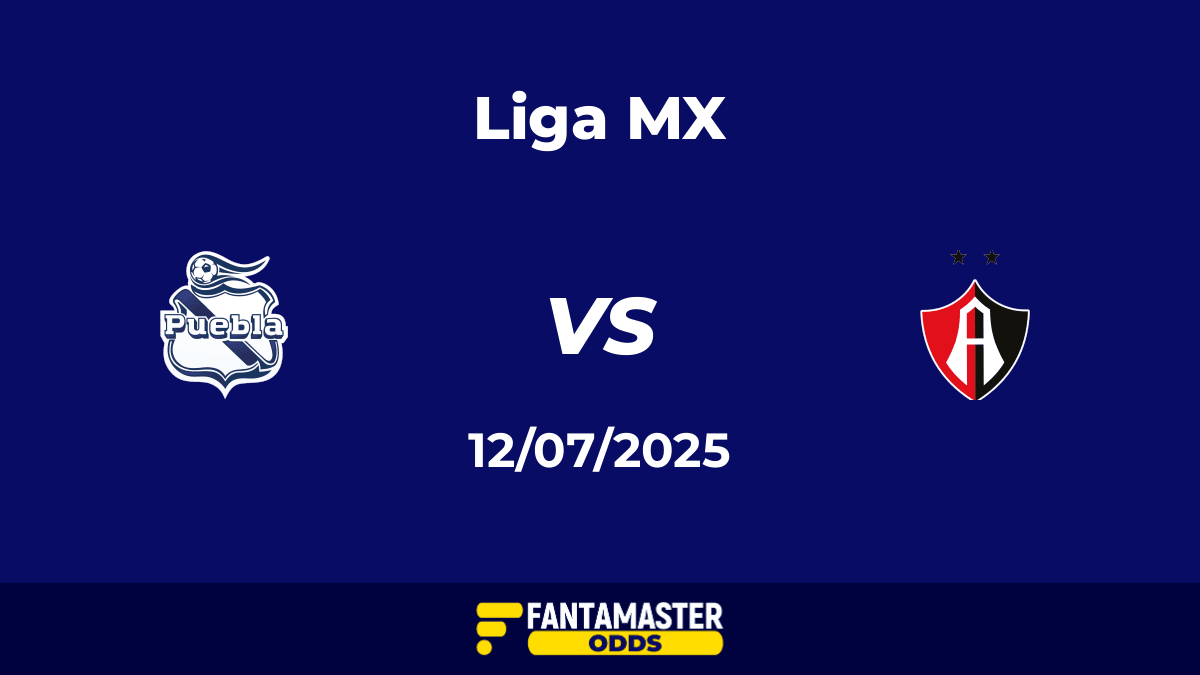 Puebla vs Atlas del 12/07/2025