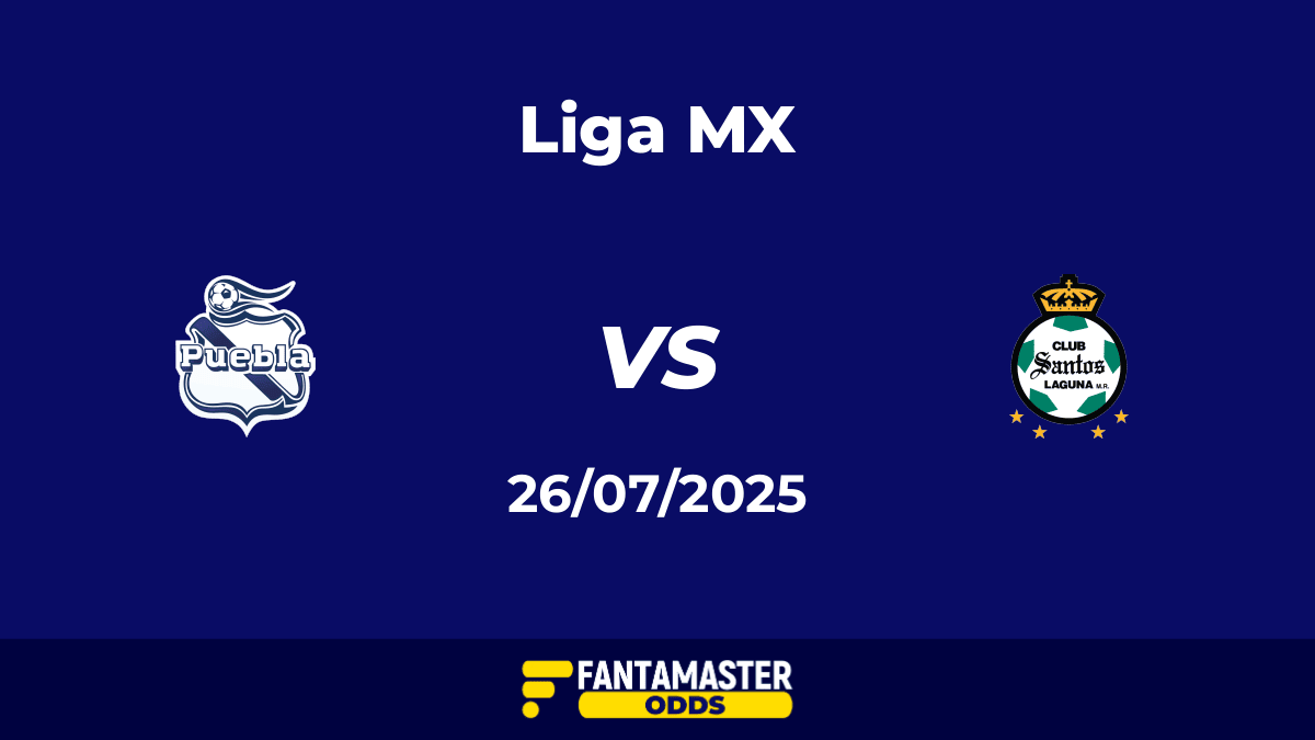 Puebla vs Santos Laguna del 26/07/2025