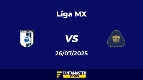 Querétaro vs Pumas UNAM del 26/07/2025