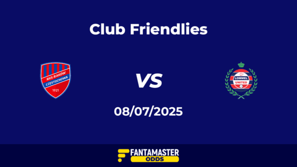 Raków Częstochowa vs Lommel United del 08/07/2025