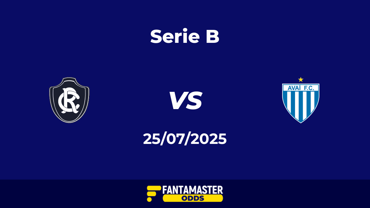 Remo vs Avaí del 25/07/2025