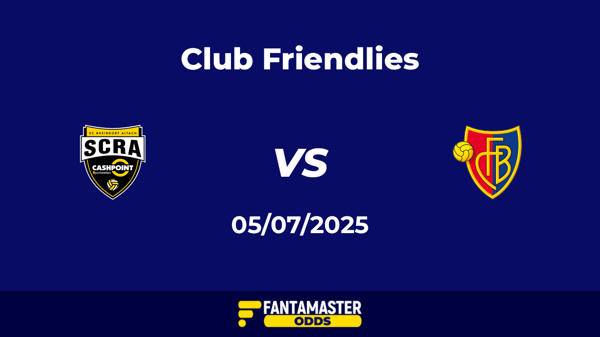 Rheindorf Altach vs Basel del 05/07/2025