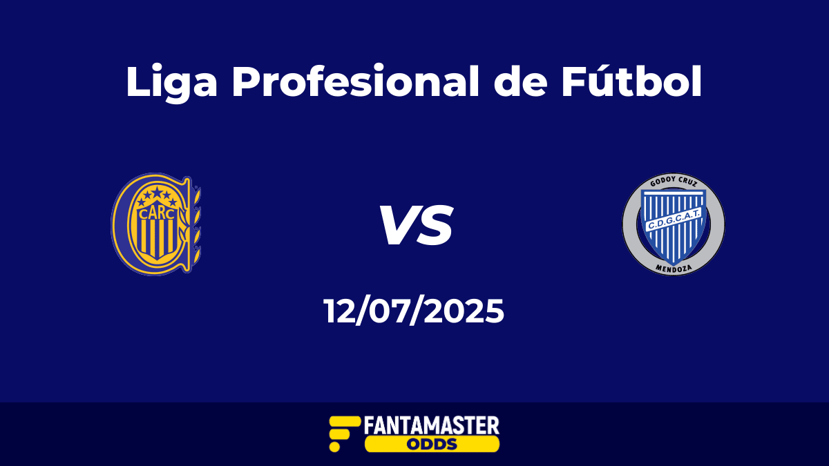 Rosario Central vs Godoy Cruz del 12/07/2025