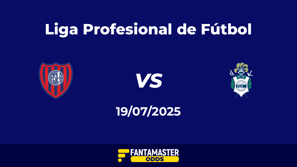San Lorenzo vs Gimnasia La Plata del 19/07/2025