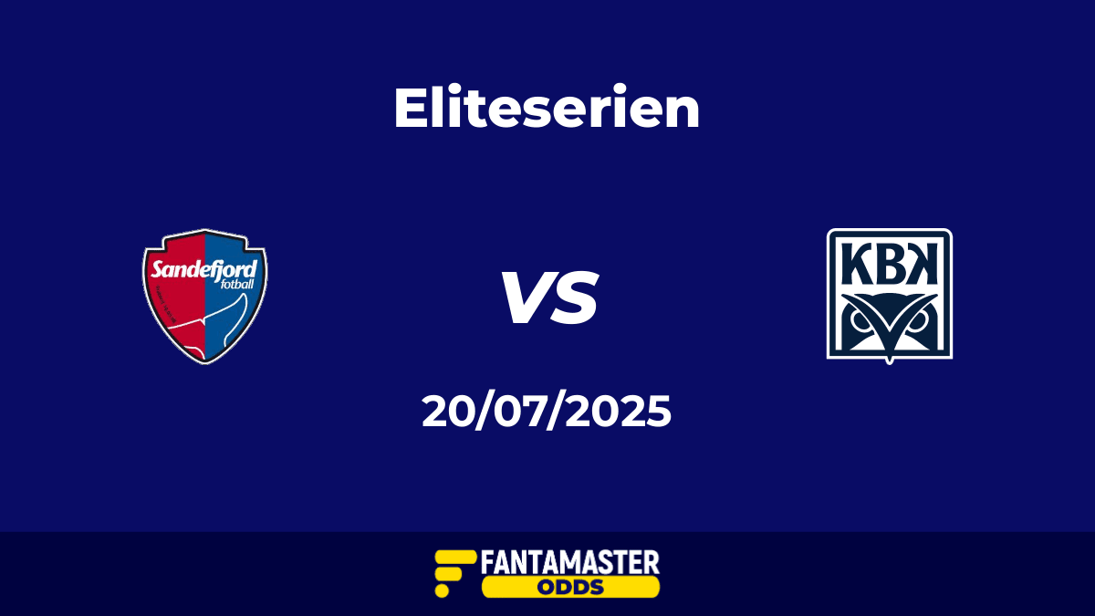 Sandefjord vs Kristiansund del 20/07/2025