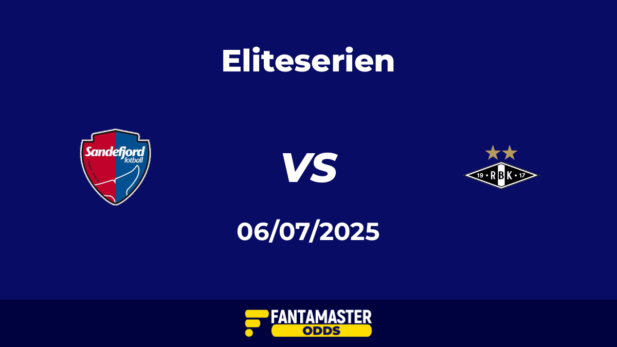 Sandefjord vs Rosenborg del 06/07/2025