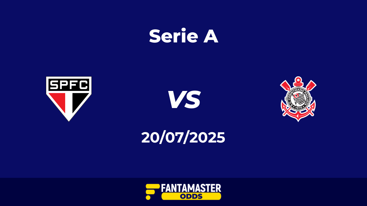 São Paulo vs Corinthians del 20/07/2025