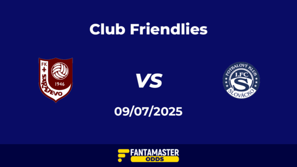 Sarajevo vs Slovácko del 09/07/2025