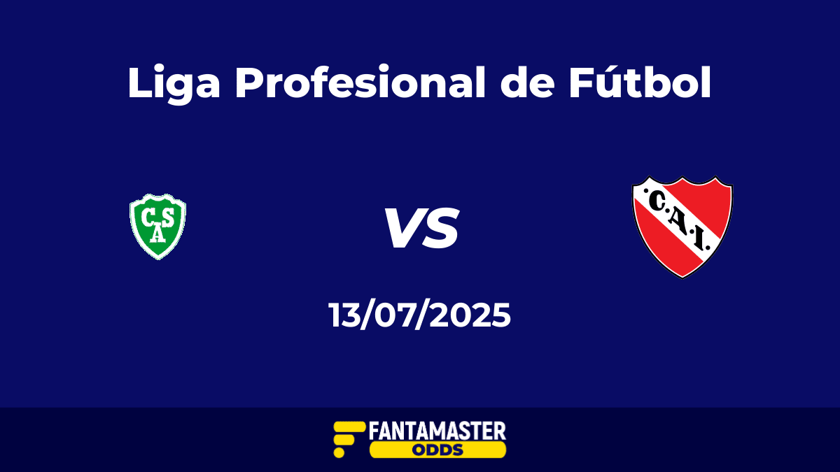 Sarmiento vs Independiente del 13/07/2025