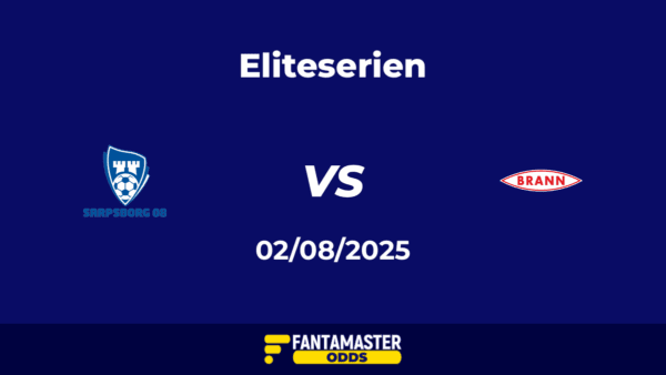 Sarpsborg 08 vs Brann del 02/08/2025