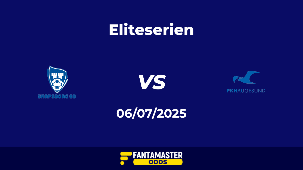 Sarpsborg 08 vs Haugesund del 06/07/2025