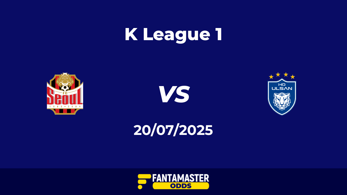Seoul vs Ulsan HD del 20/07/2025