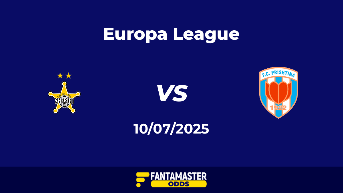 Sheriff vs Prishtina del 10/07/2025