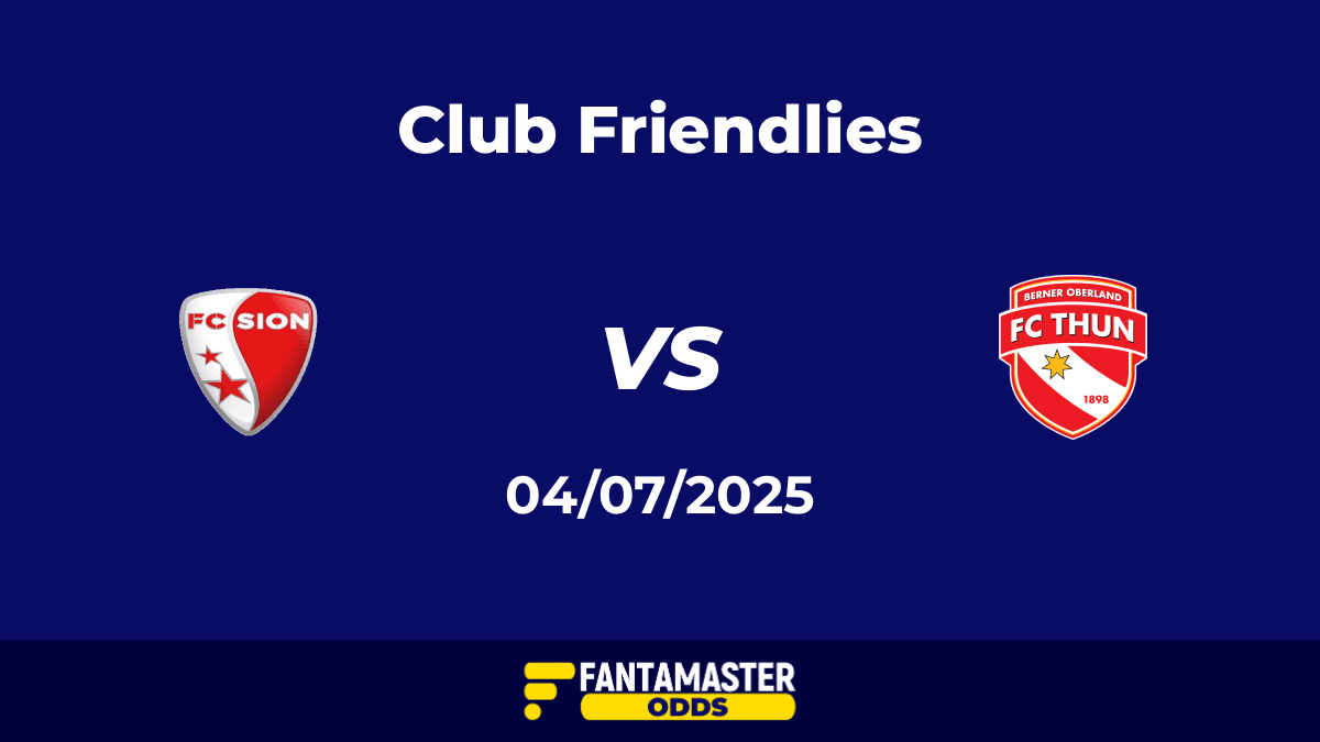 Sion vs Thun del 04/07/2025