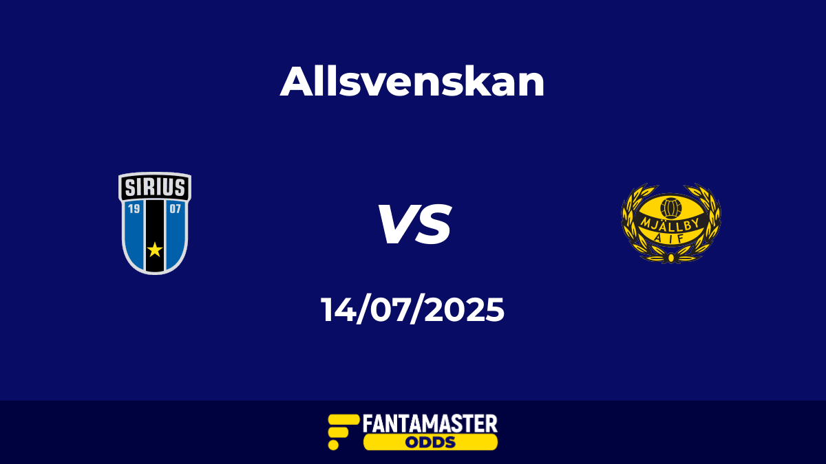 Sirius vs Mjällby del 14/07/2025