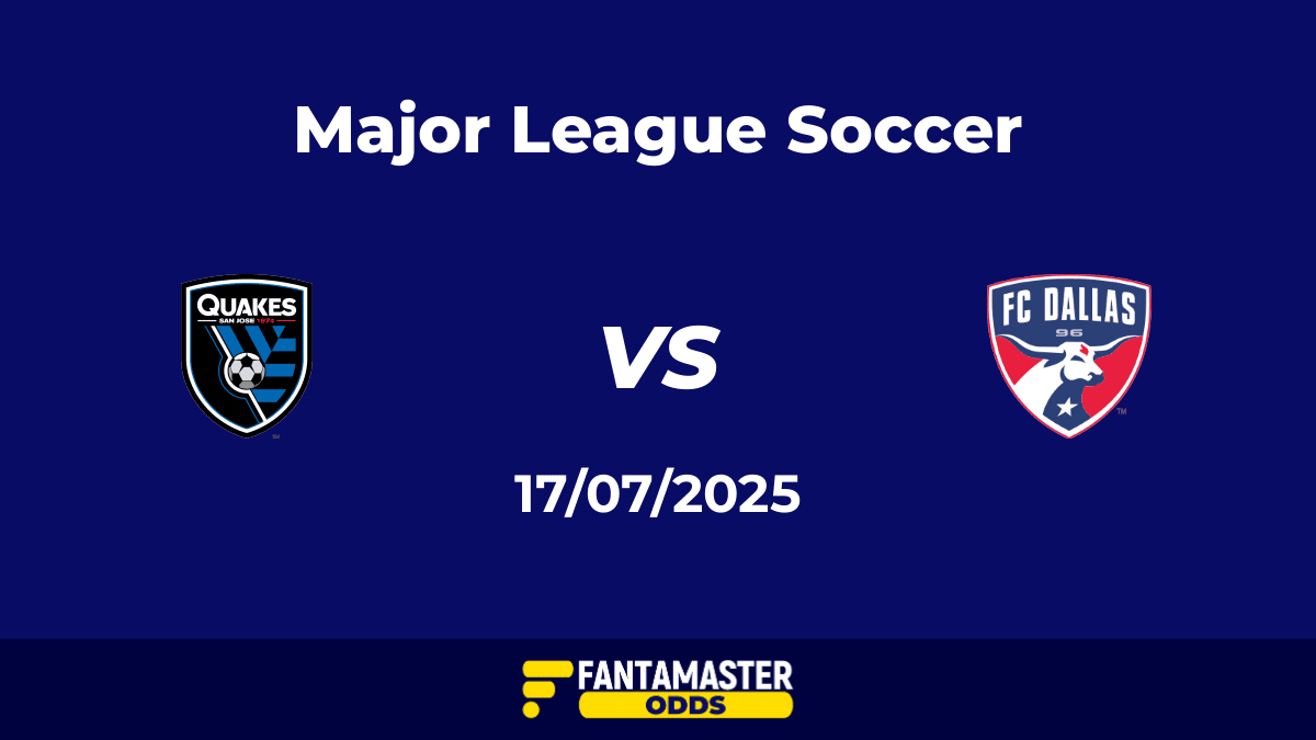 SJ Earthquakes vs Dallas del 17/07/2025