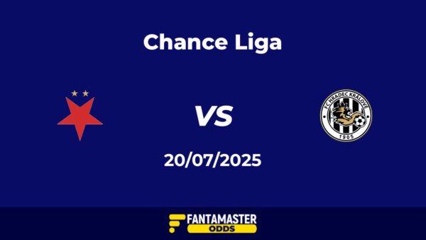 Slavia Praha vs Hradec Králové del 20/07/2025