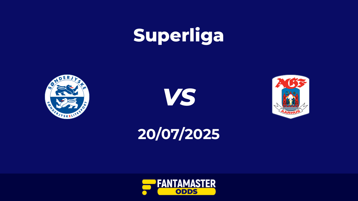 Sønderjyske Fodbold vs AGF del 20/07/2025