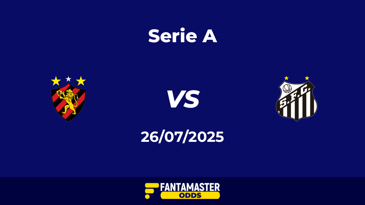 Sport Recife vs Santos del 26/07/2025