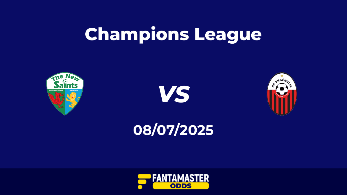 The New Saints vs Skendija 79 del 08/07/2025