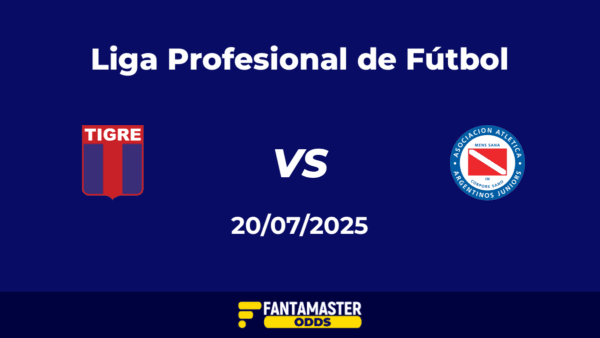Tigre vs Argentinos Juniors del 20/07/2025