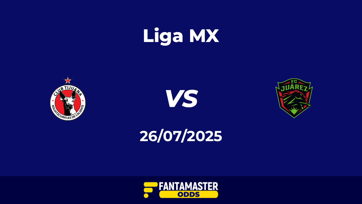 Tijuana vs Juárez del 26/07/2025