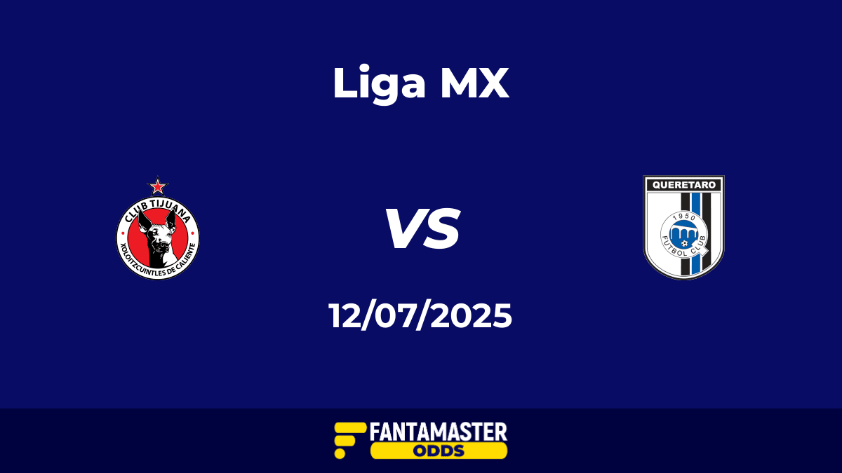 Tijuana vs Querétaro del 12/07/2025