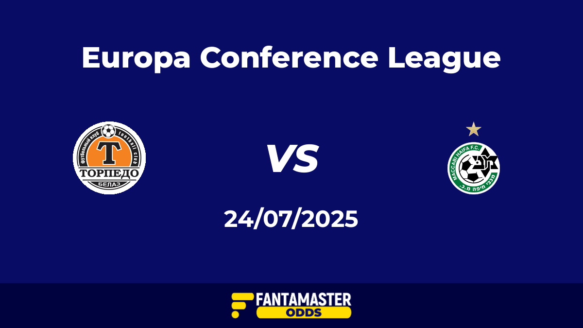 Torpedo BelAZ vs Maccabi Haifa del 24/07/2025
