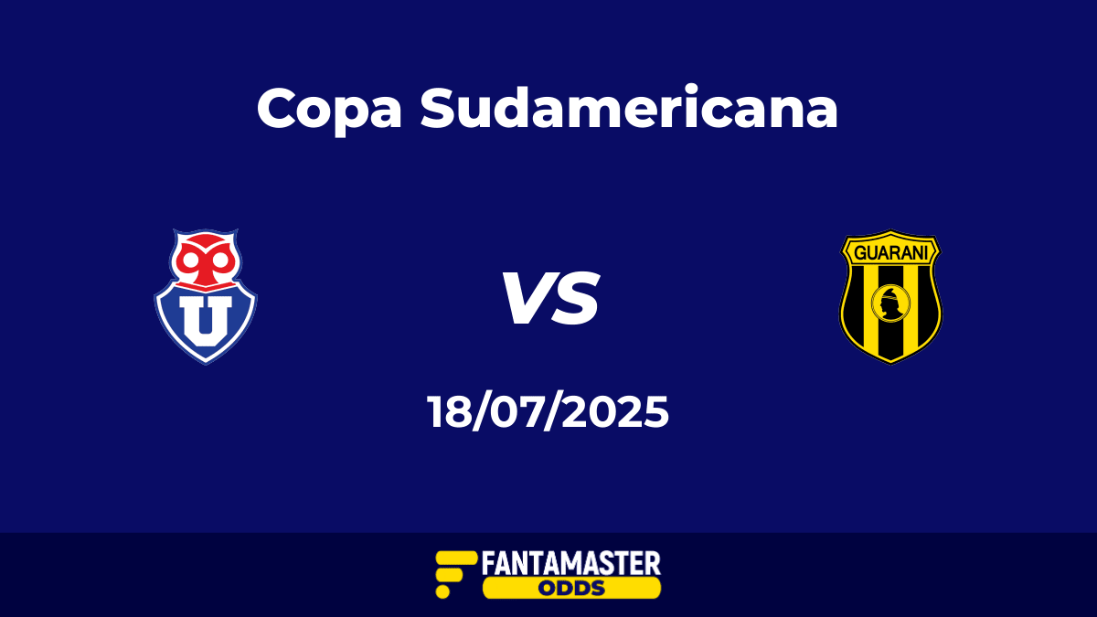 Universidad Chile vs Guaraní del 17/07/2025