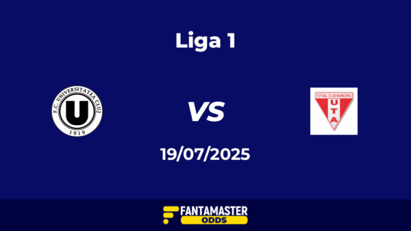 Universitatea Cluj vs UTA Arad del 19/07/2025
