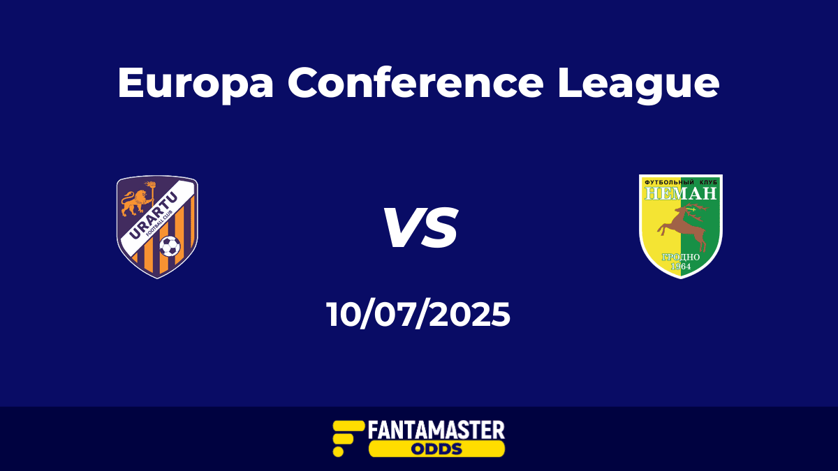 Urartu vs Neman Grodno del 10/07/2025