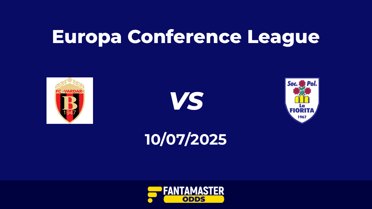 Vardar vs La Fiorita del 10/07/2025