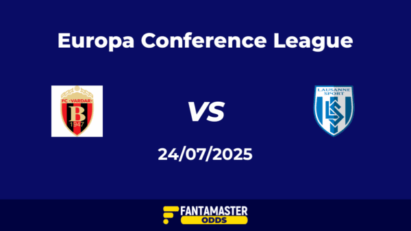 Vardar vs Lausanne Sport del 24/07/2025