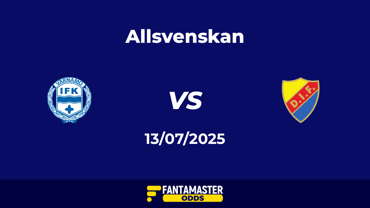 Värnamo vs Djurgården del 13/07/2025