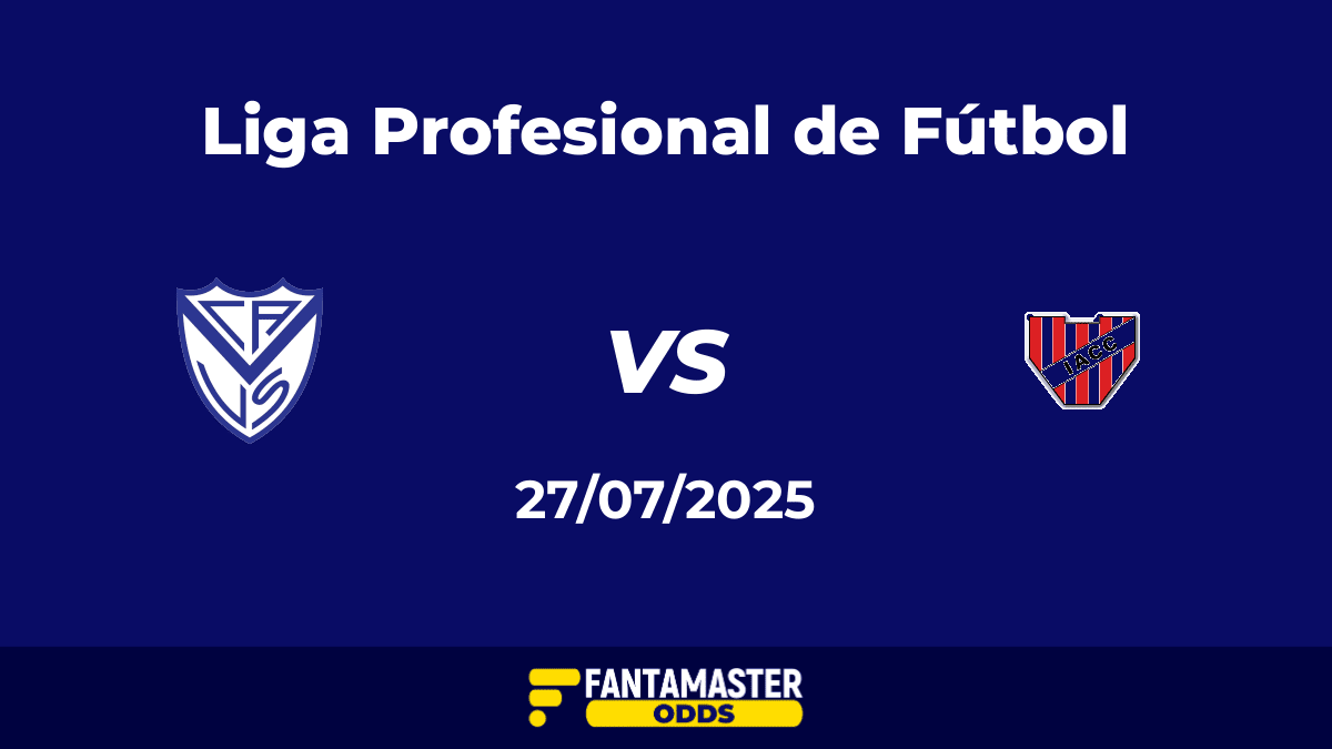Vélez Sarsfield vs Instituto del 26/07/2025