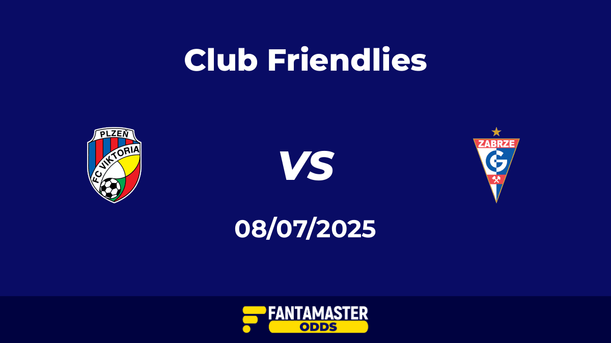 Viktoria Plzeň vs Górnik Zabrze del 08/07/2025