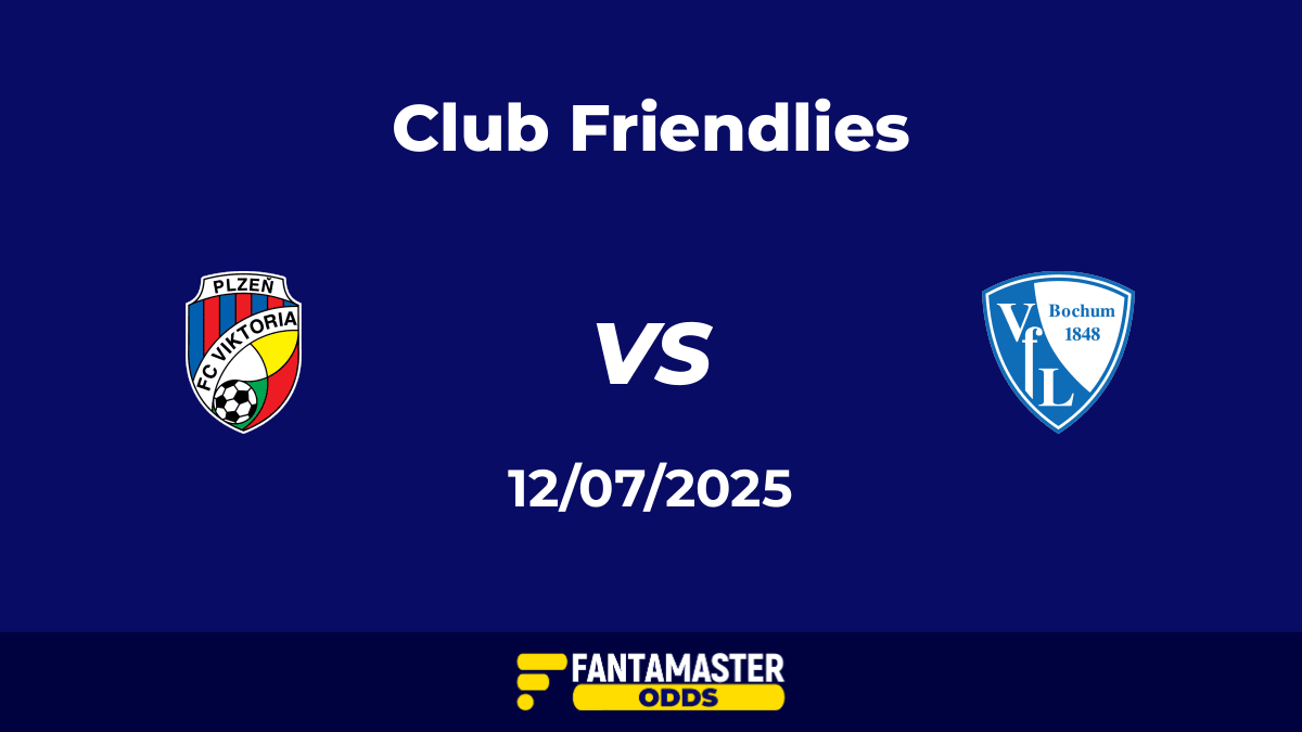 Viktoria Plzeň vs VfL Bochum 1848 del 12/07/2025